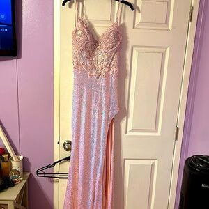 Super cute sequin prom dress